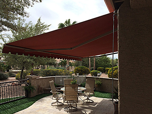 Motorized awning